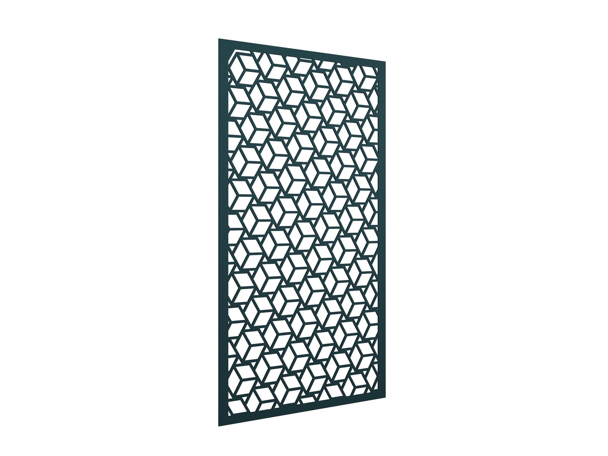 AcoustiQ Hanging Panels - Hexagons Peacock Green | Office Furniture Designs