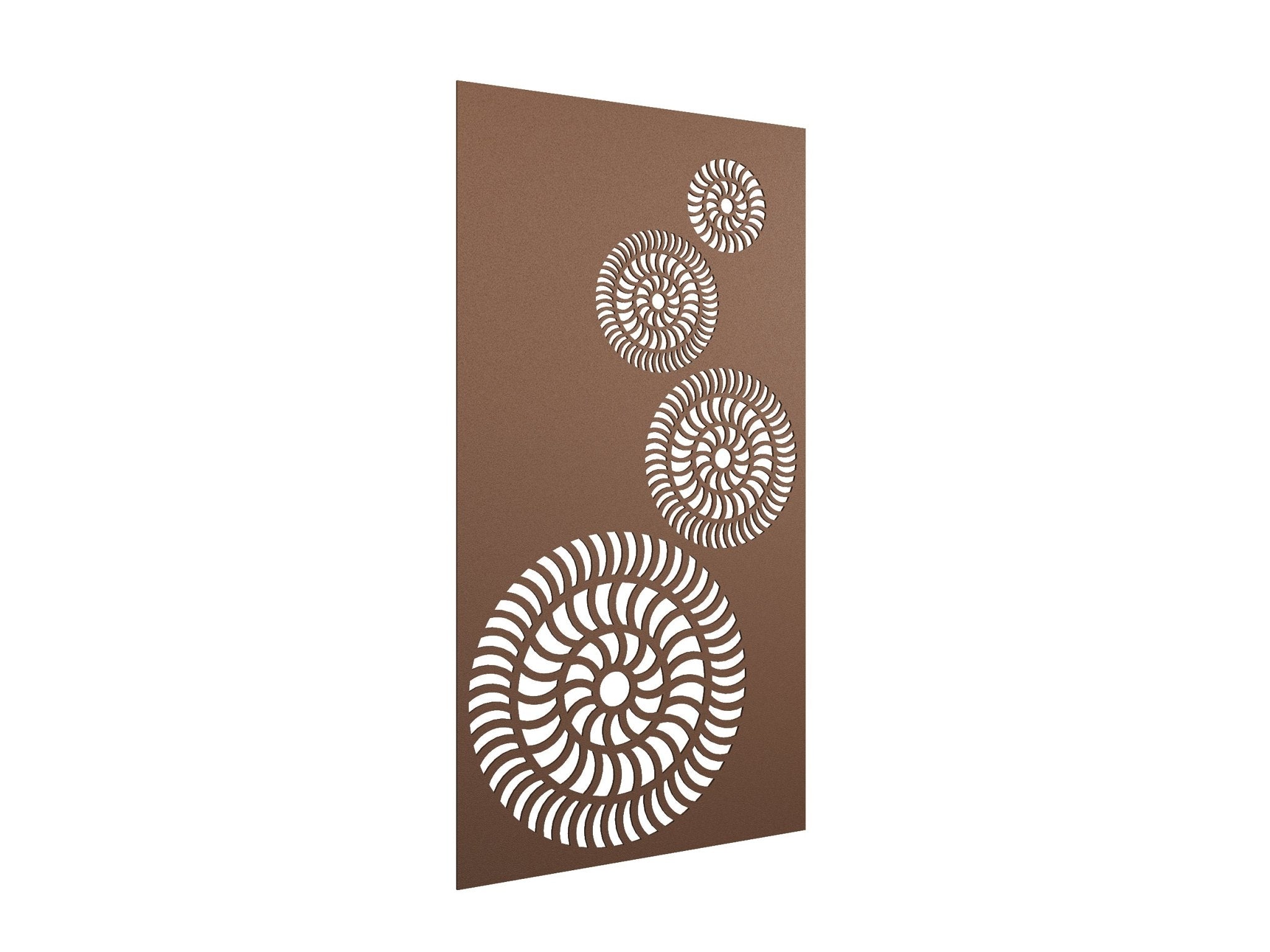 AcoustiQ Hanging Panels - Swirls Brown | Office Furniture Designs