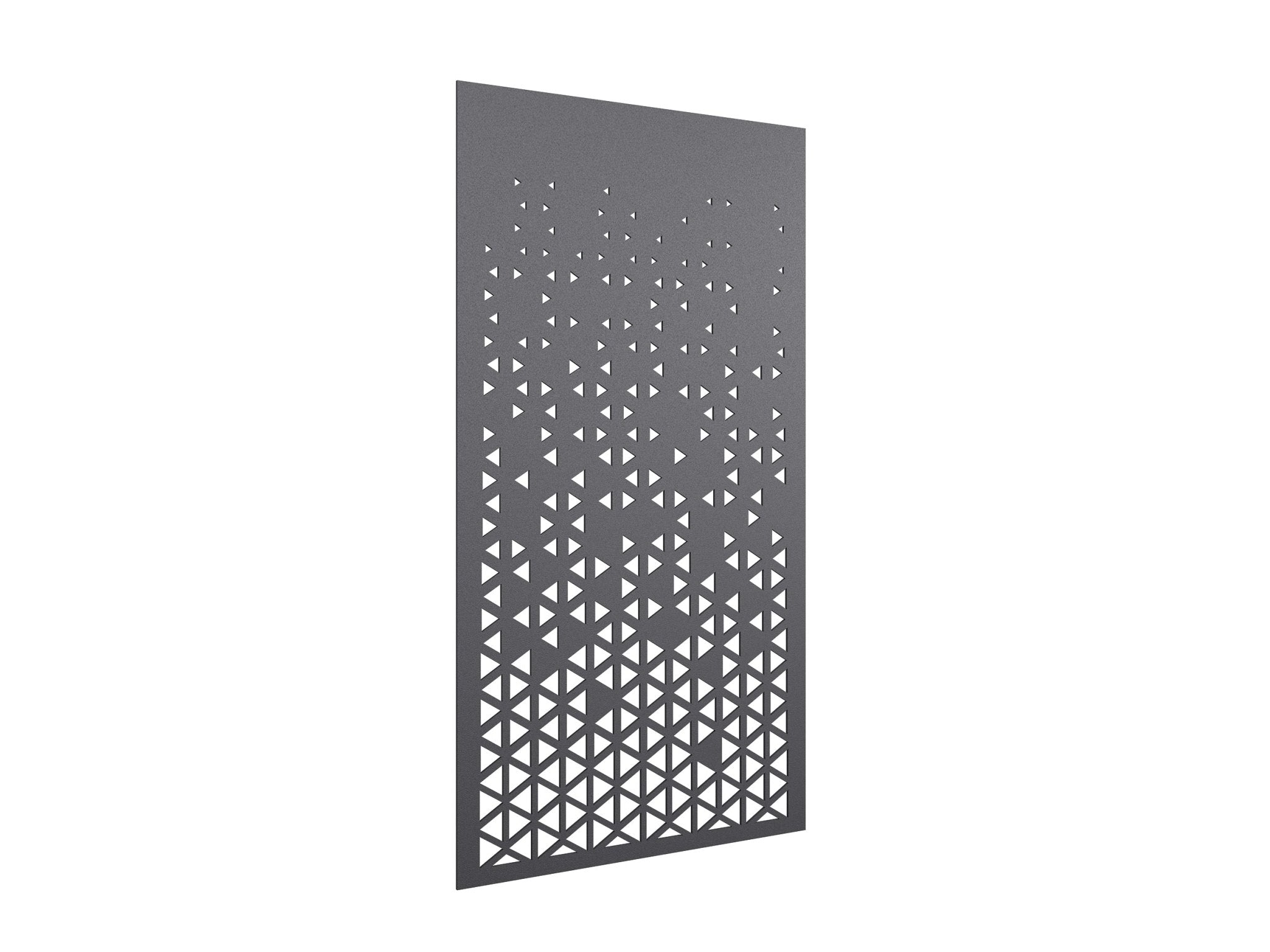AcoustiQ Hanging Panels - Triangles Grey | Office Furniture Designs