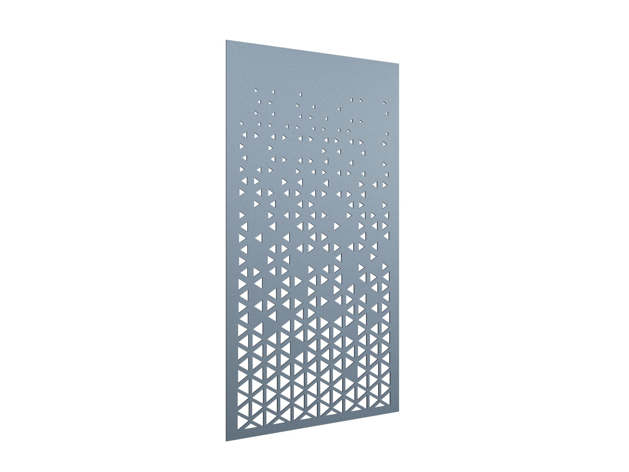 AcoustiQ Hanging Panels - Triangles Pacific Blue | Office Furniture Designs