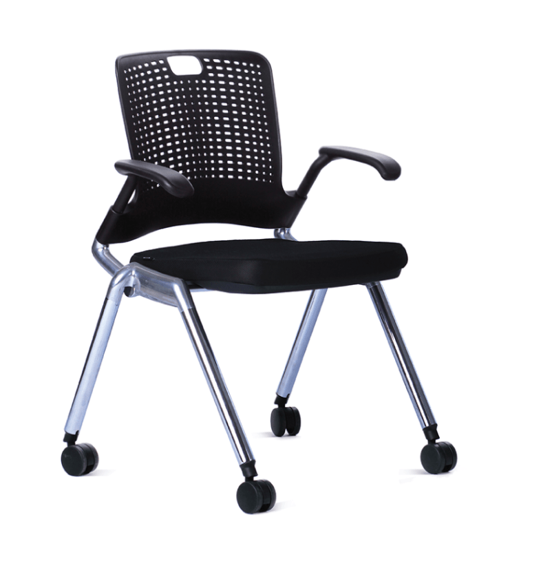 Adapta Training Chair Chrome | Office Furniture Designs