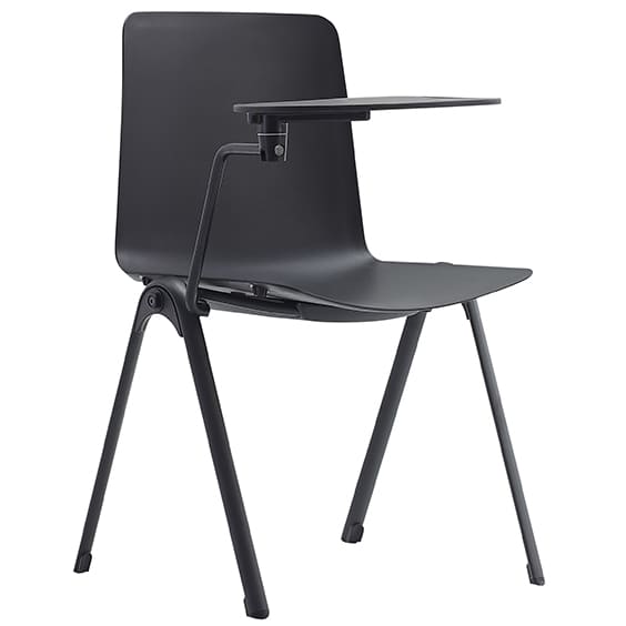 Aria Stackable Hospitality Chair With Tablet Arm | Office Furniture Designs