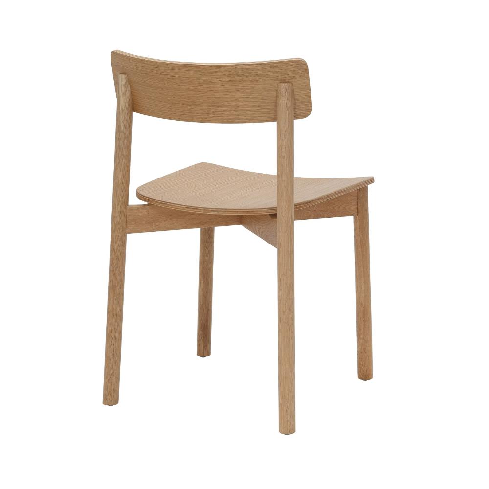 Arlo Chair - American Oak | Office Furniture Designs