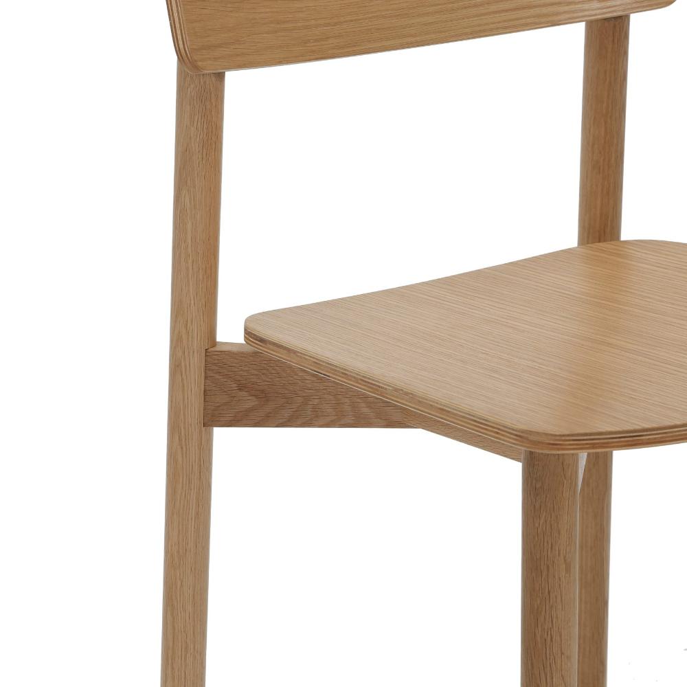 Arlo Chair - American Oak | Office Furniture Designs