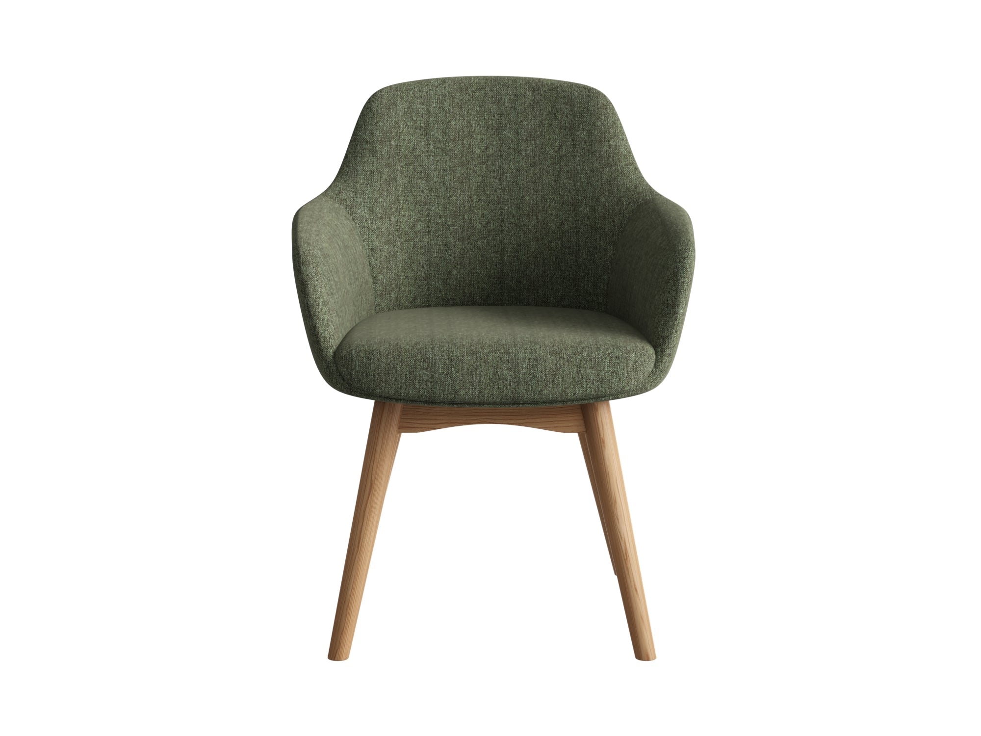 Aspen Chair 4-Leg Olive Timber | Office Furniture Designs