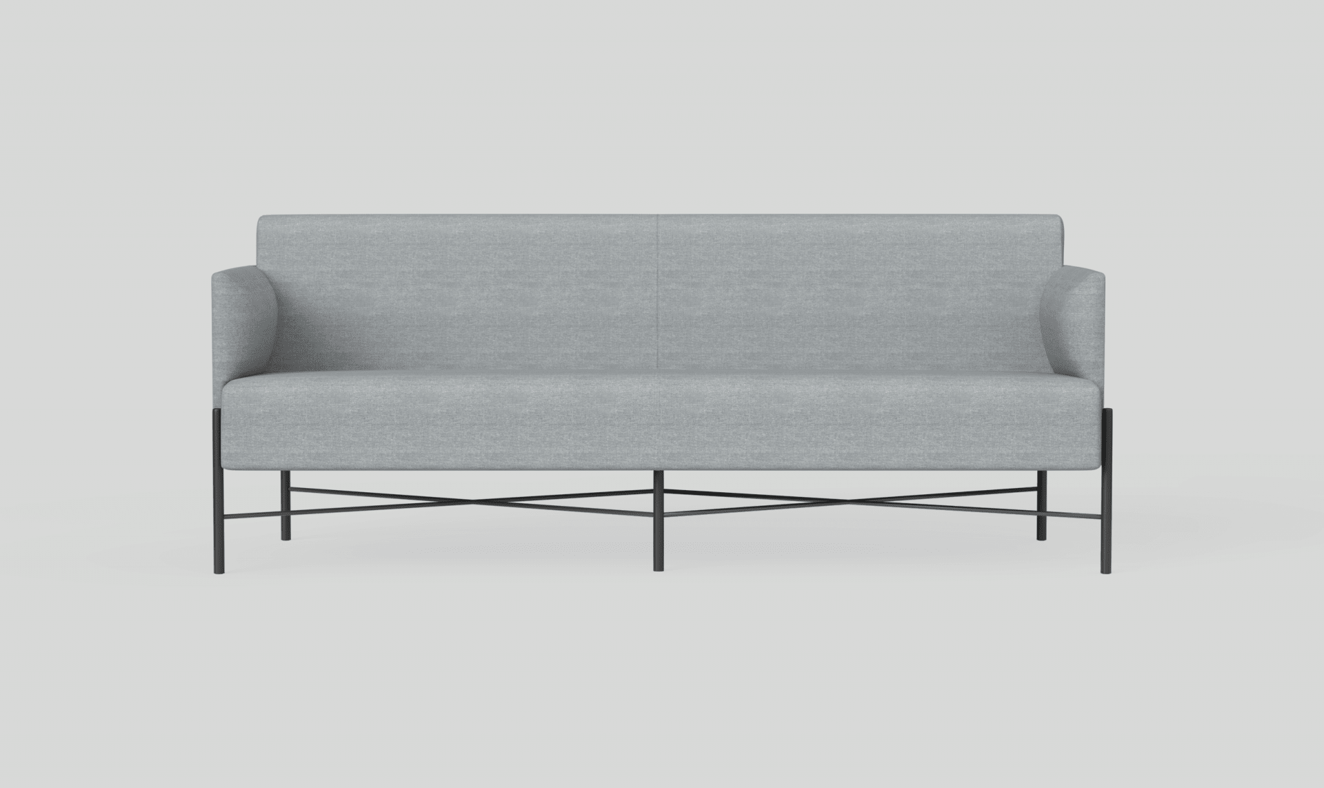 Avalon Sofa Series 2 Seater Dusty Grey | Office Furniture Designs