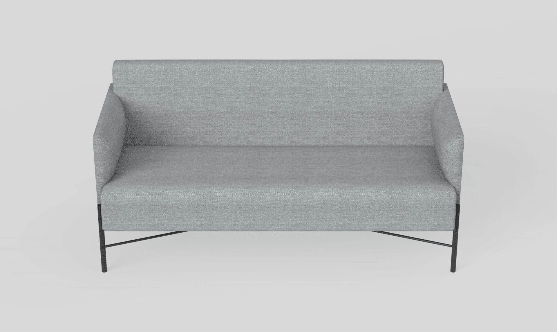 Avalon Sofa Series 2 Seater Dusty Grey | Office Furniture Designs