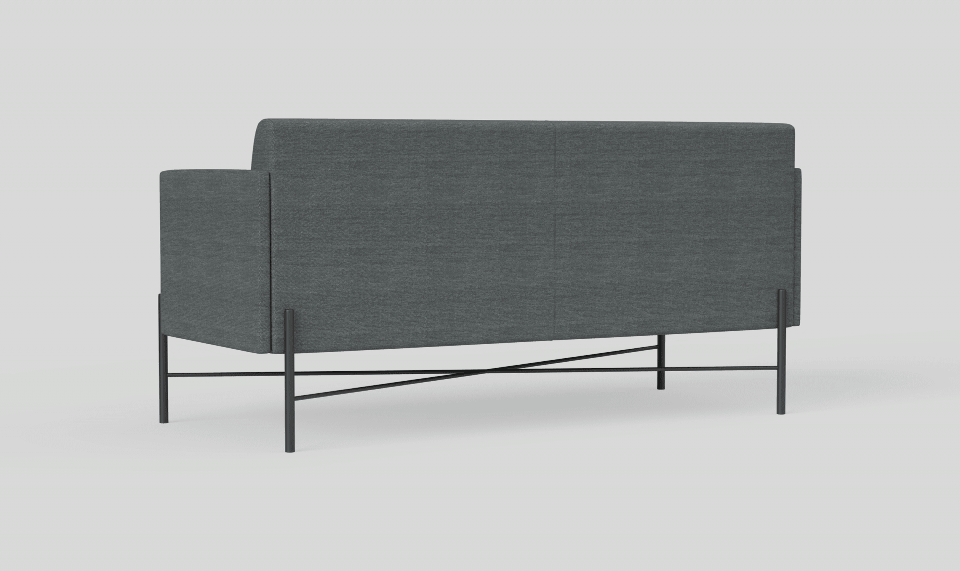 Avalon Sofa Series 2 Seater Dusty Grey | Office Furniture Designs