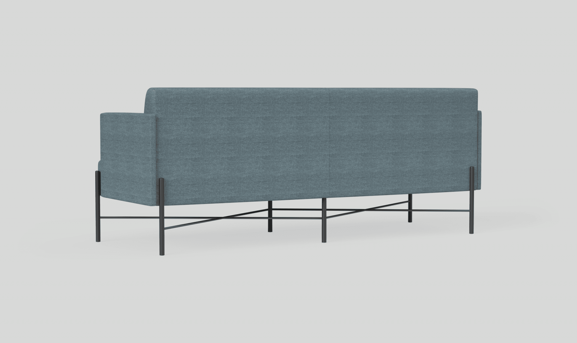 Avalon Sofa Series 2 Seater Dusty Grey | Office Furniture Designs