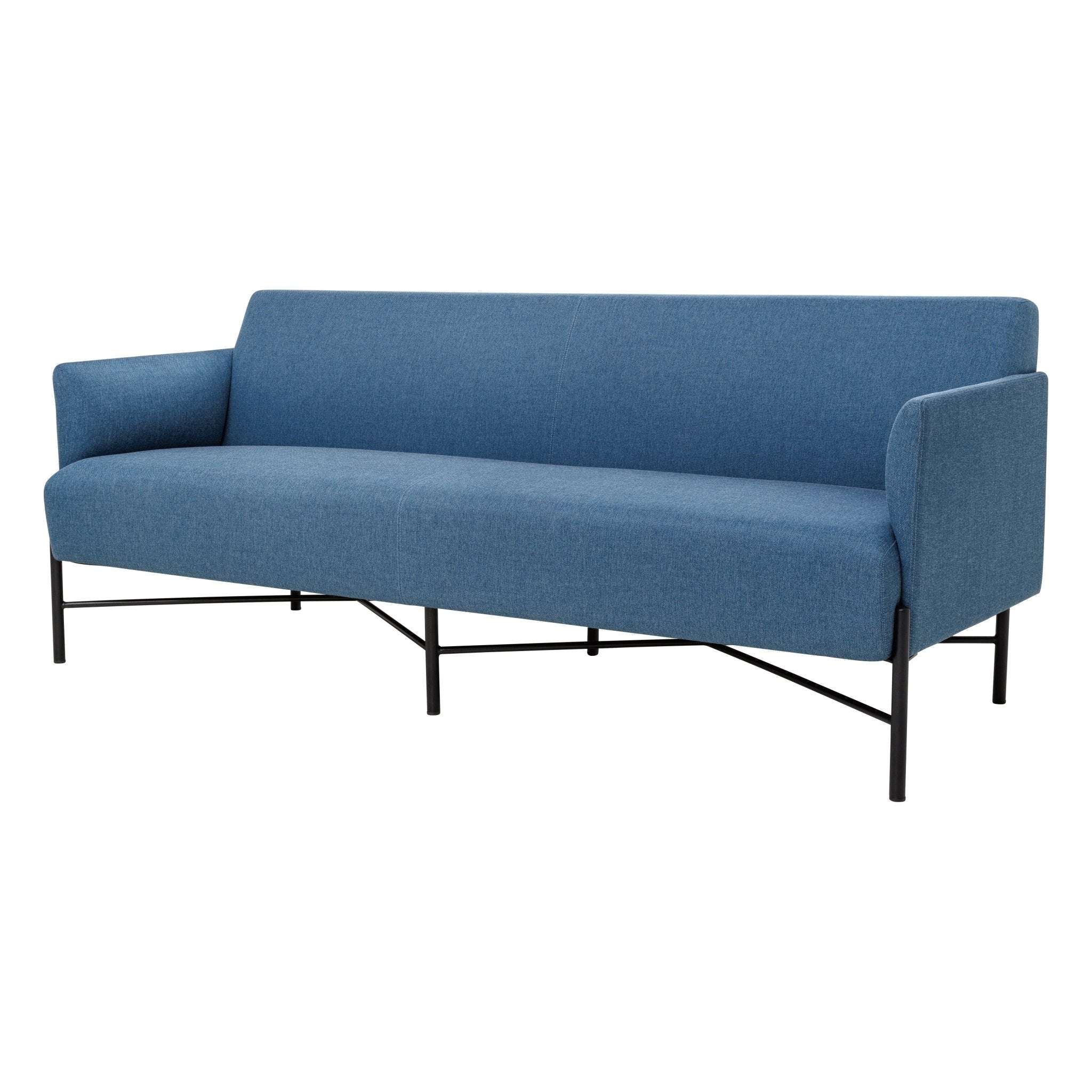 Avalon Sofa Series 3 Seater Ocean Blue | Office Furniture Designs