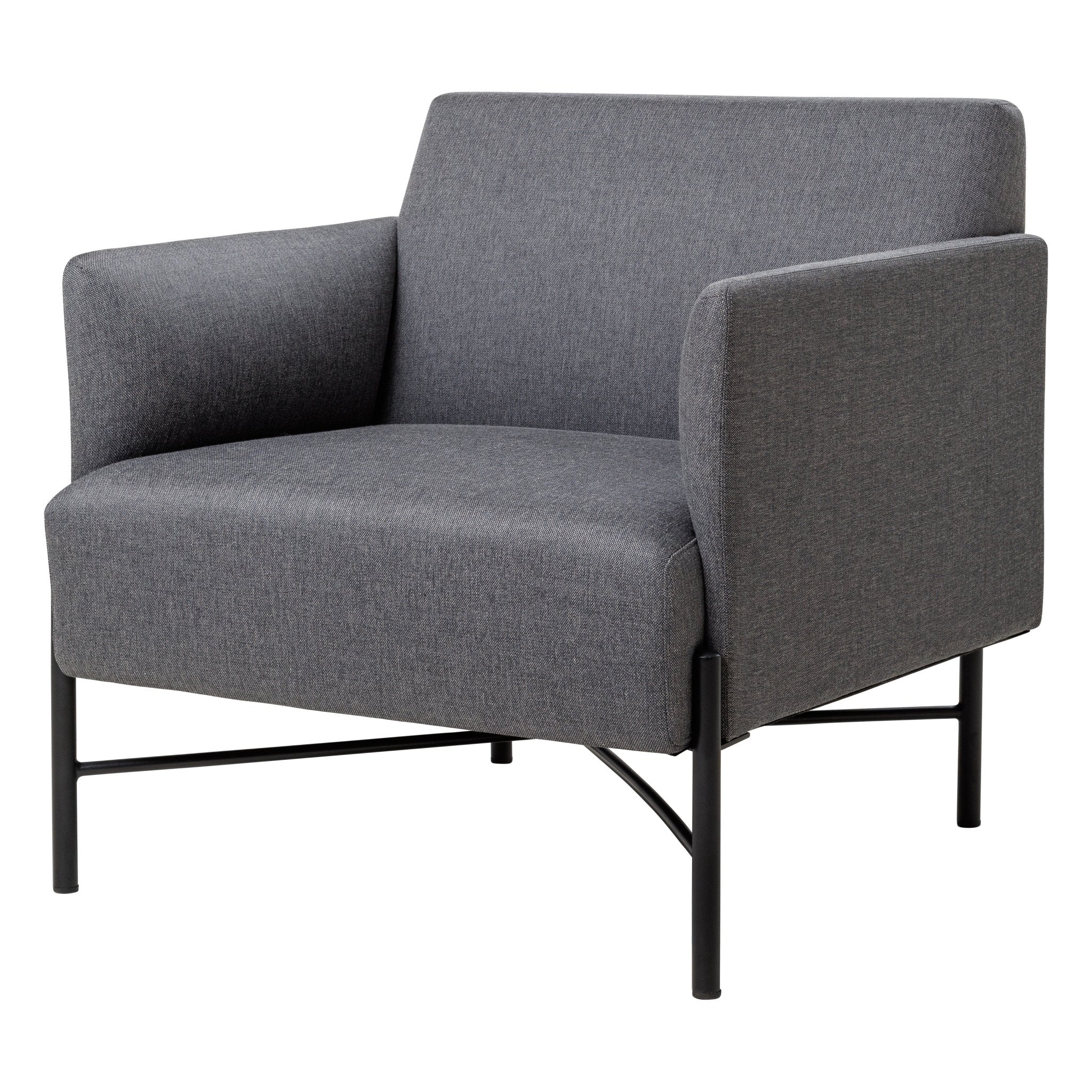Avalon Sofa Series Armchair Ashstone Grey | Office Furniture Designs