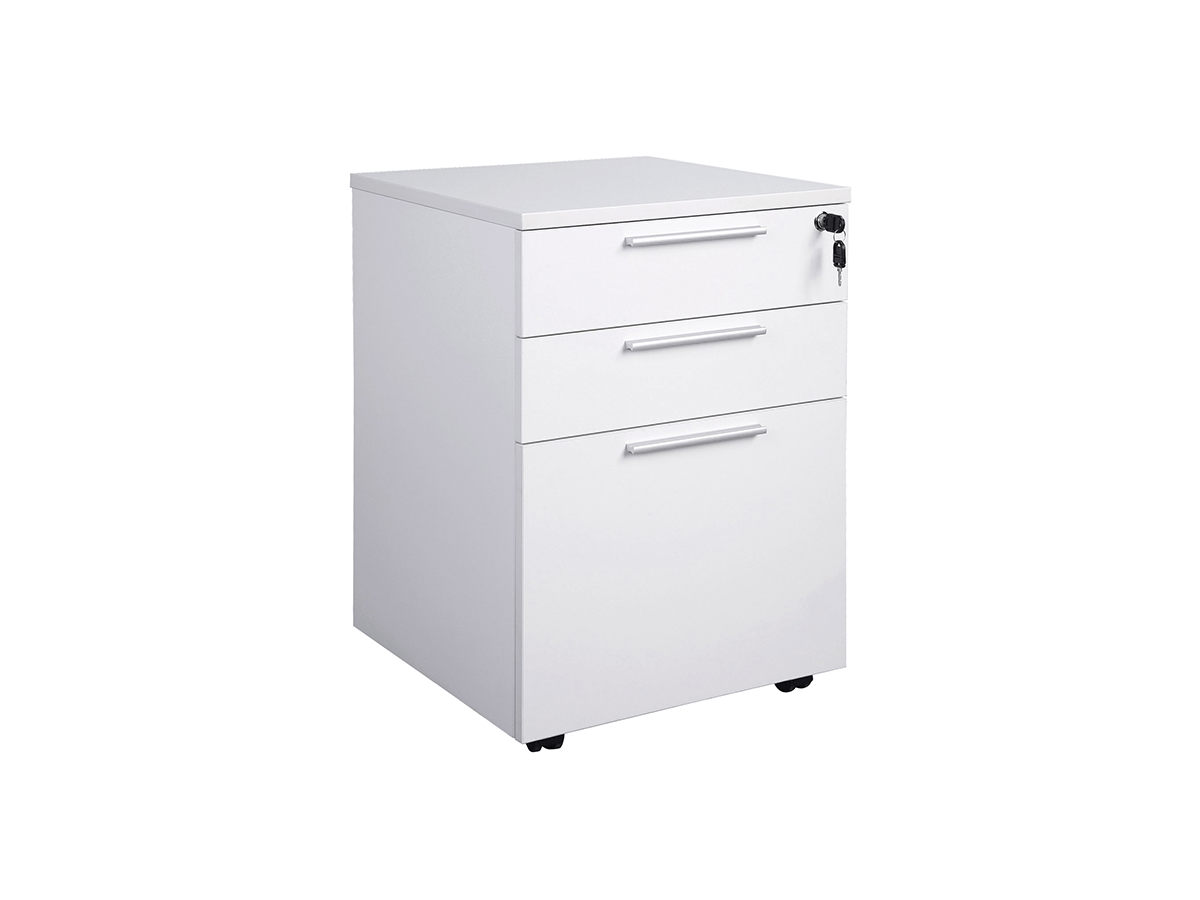 Axis Mobile Drawers Two Box Drawers + One File Drawer | Office Furniture Designs