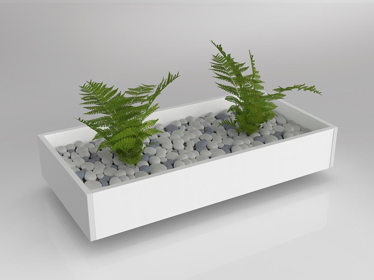 Axis Planter Box Base | Office Furniture Designs