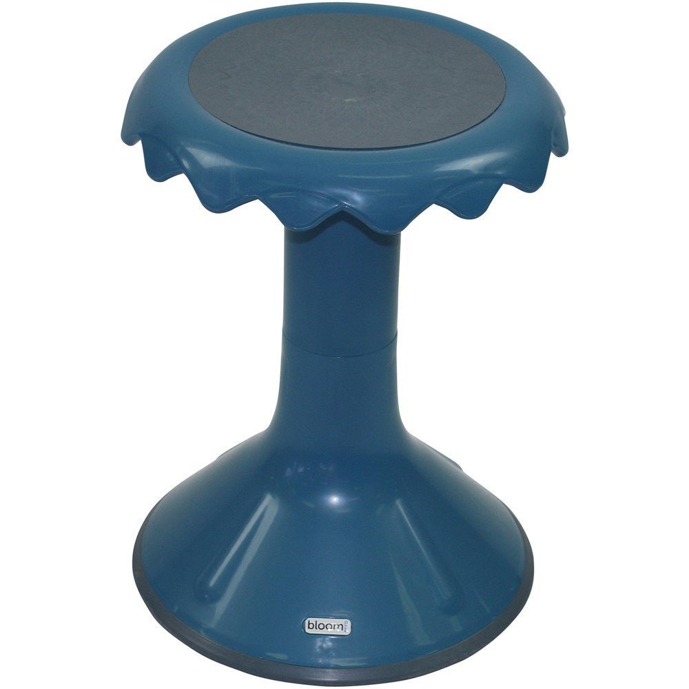 Bloom Stool High 330D x 520mmH Blue | Office Furniture Designs