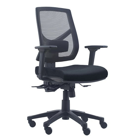 Breeze Mesh Task Chair With Arms | Office Furniture Designs