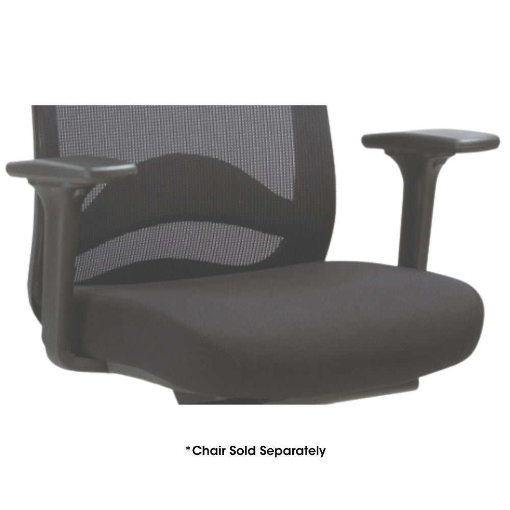 Buro Arms Rest For Vela Chair Set Of 2 Black | Office Furniture Designs