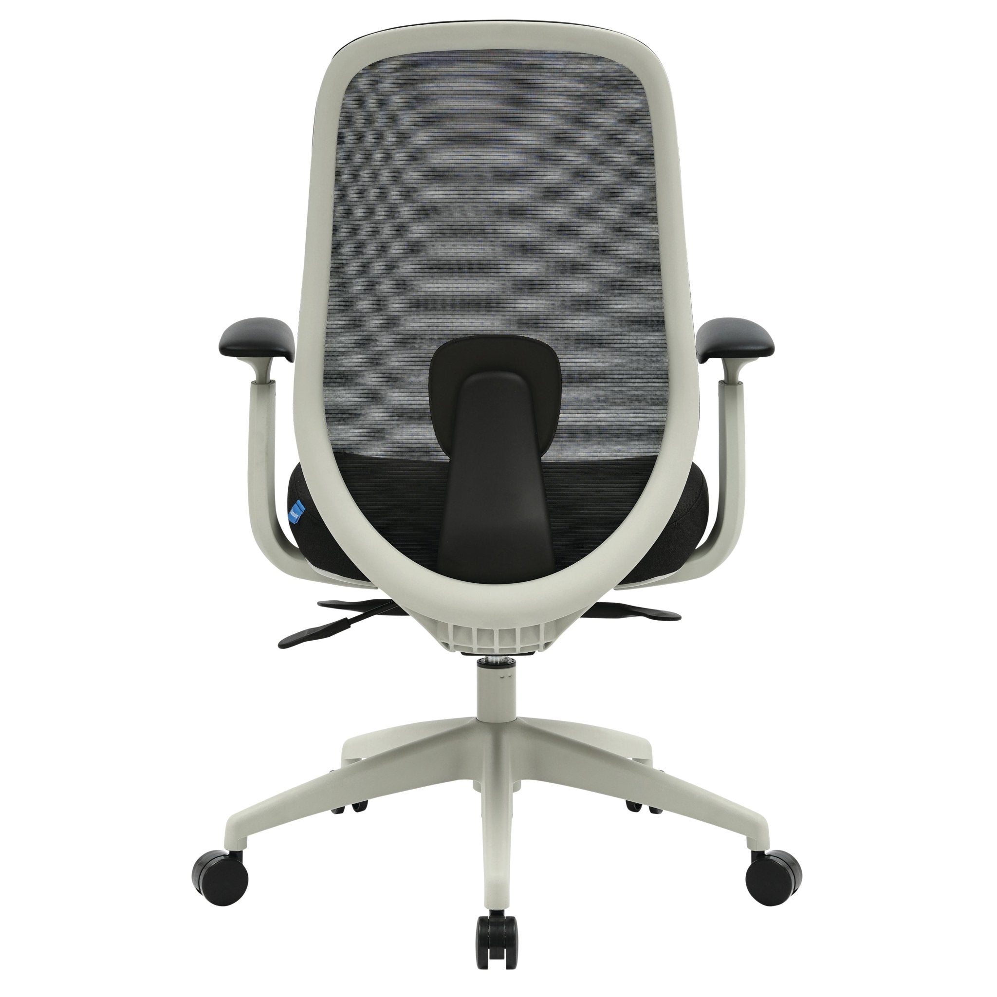 Buro Force Chair Grey Frame/Black Mesh With Arms Standard | Office Furniture Designs
