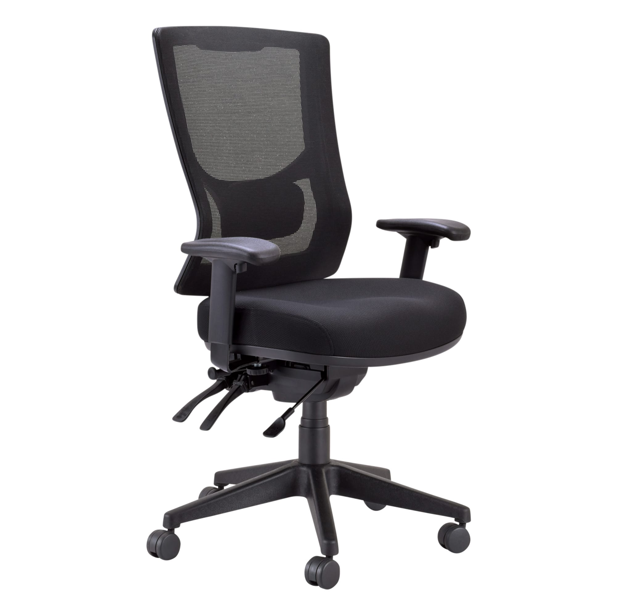Buro Metro II 24/7 High Back Nylon Base With Arms | Office Furniture Designs