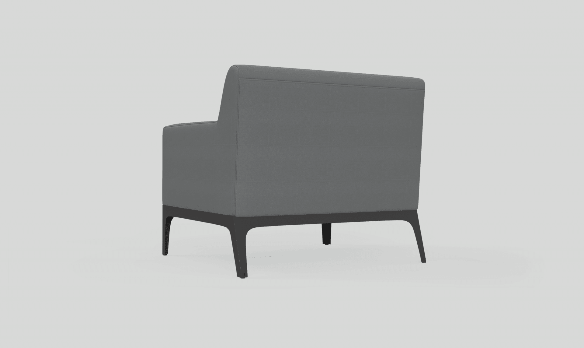 Cedar Lounge Chair Armchair Charcoal | Office Furniture Designs