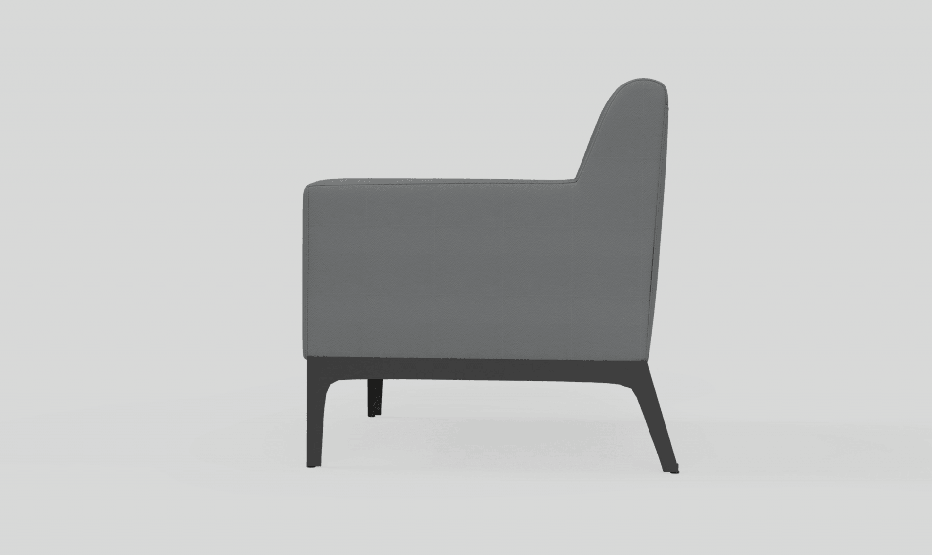 Cedar Lounge Chair Armchair Charcoal | Office Furniture Designs