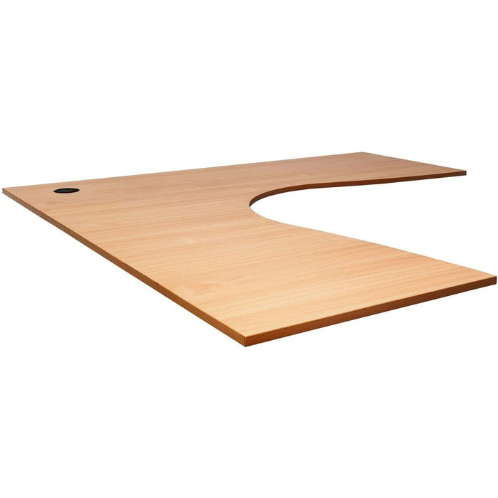 Corner Workstation Top Only 1500/1500W x 700D x 25mmD With Cable Port ...