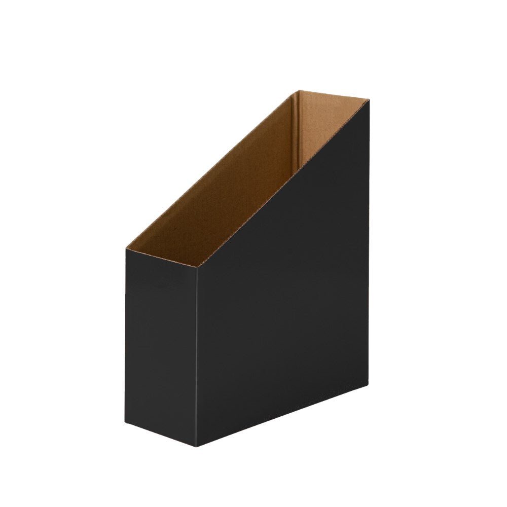 Creative Kids Cardboard Magazine Box Pack of 5 Black | Office Furniture Designs
