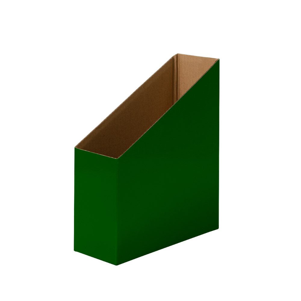 Creative Kids Cardboard Magazine Box Pack of 5 Dark Green | Office Furniture Designs