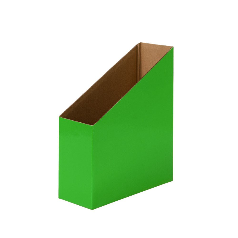 Creative Kids Cardboard Magazine Box Pack of 5 Green | Office Furniture Designs