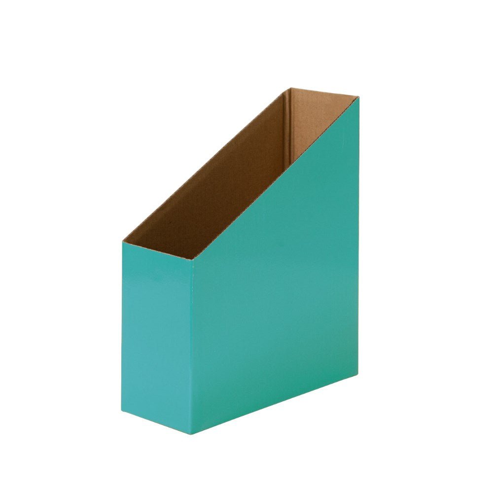 Creative Kids Cardboard Magazine Box Pack of 5 Turquoise | Office Furniture Designs