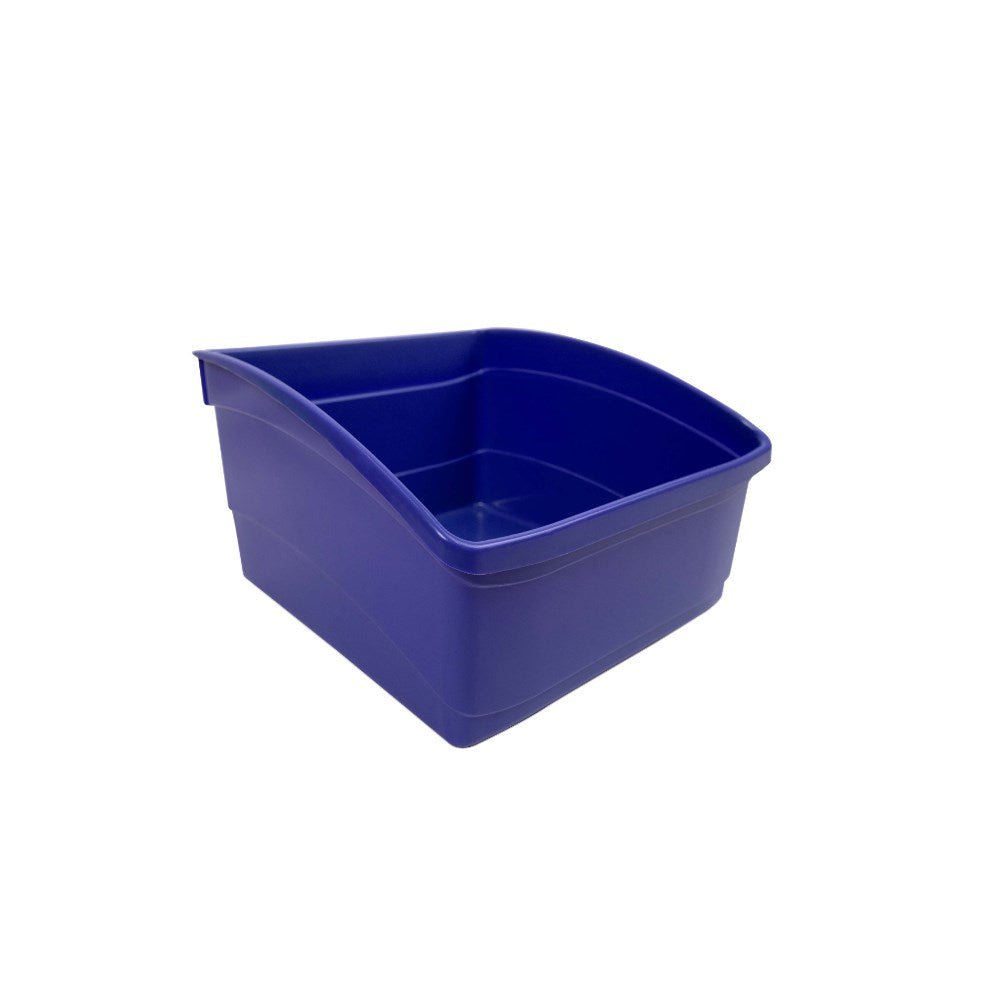 Creative Kids Large Plastic Book Tub 290W x 300D x 195H Blue | Office Furniture Designs