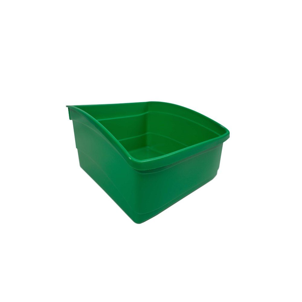 Creative Kids Large Plastic Book Tub 290W x 300D x 195H Green | Office Furniture Designs