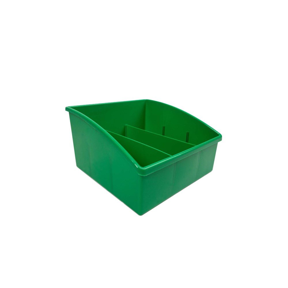 Creative Kids Plastic Book Tubs 212W x 212D x 150H Green | Office Furniture Designs