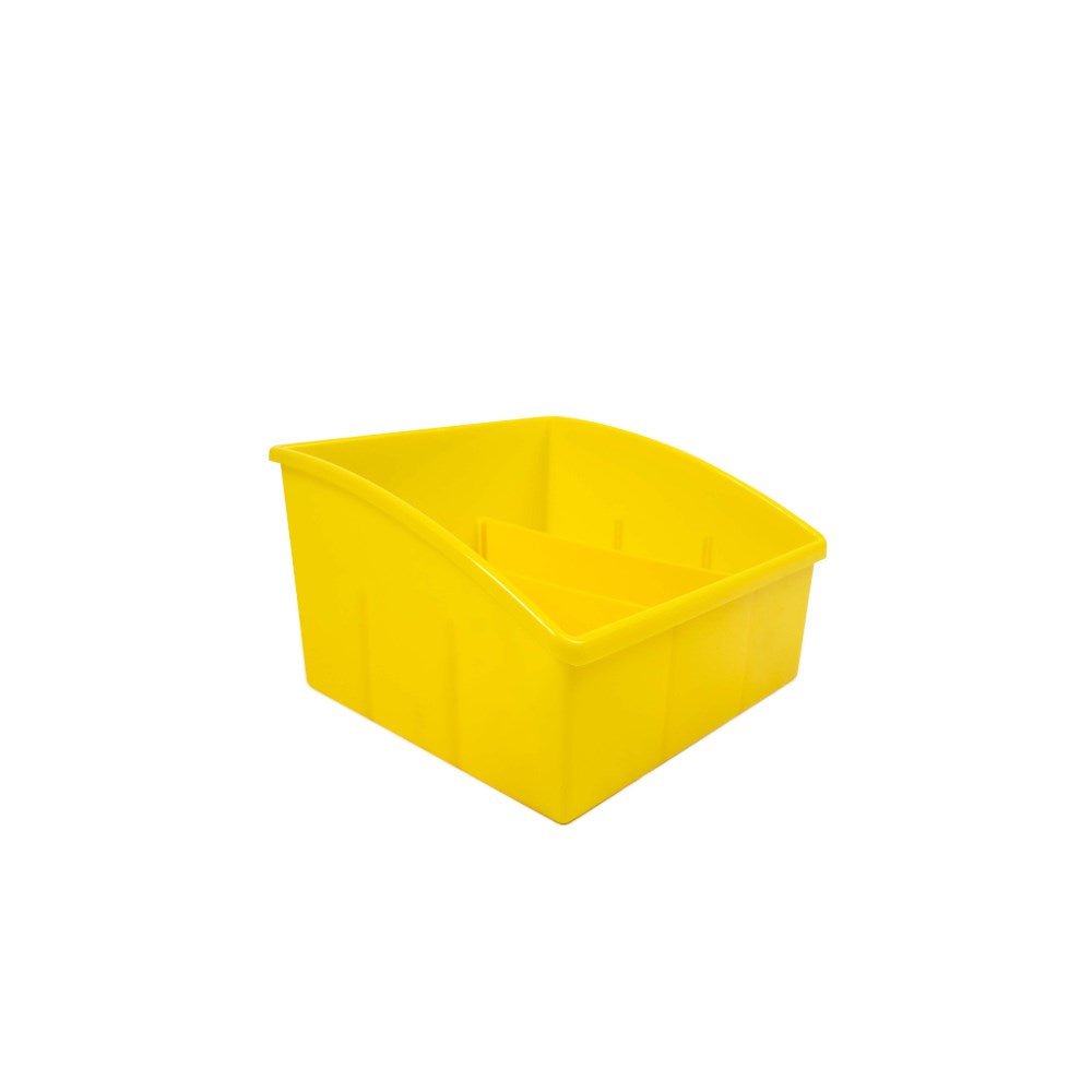 Creative Kids Plastic Book Tubs 212W x 212D x 150H Yellow | Office Furniture Designs