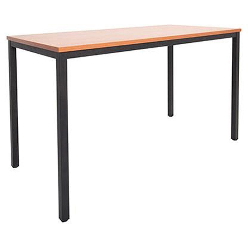 Drafting Height Table 1500W x 750D x 900H Beech & Black | Office Furniture Designs