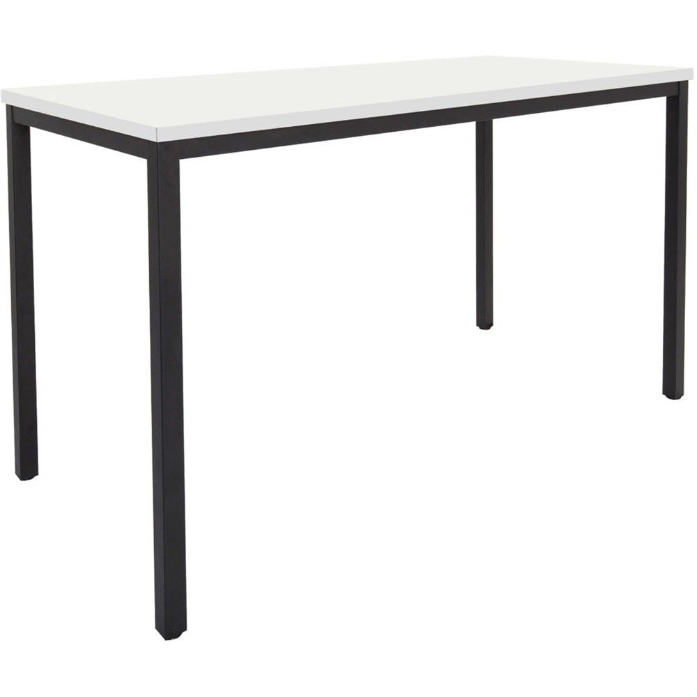 Drafting Height Table 1500W x 750D x 900H Black & White | Office Furniture Designs