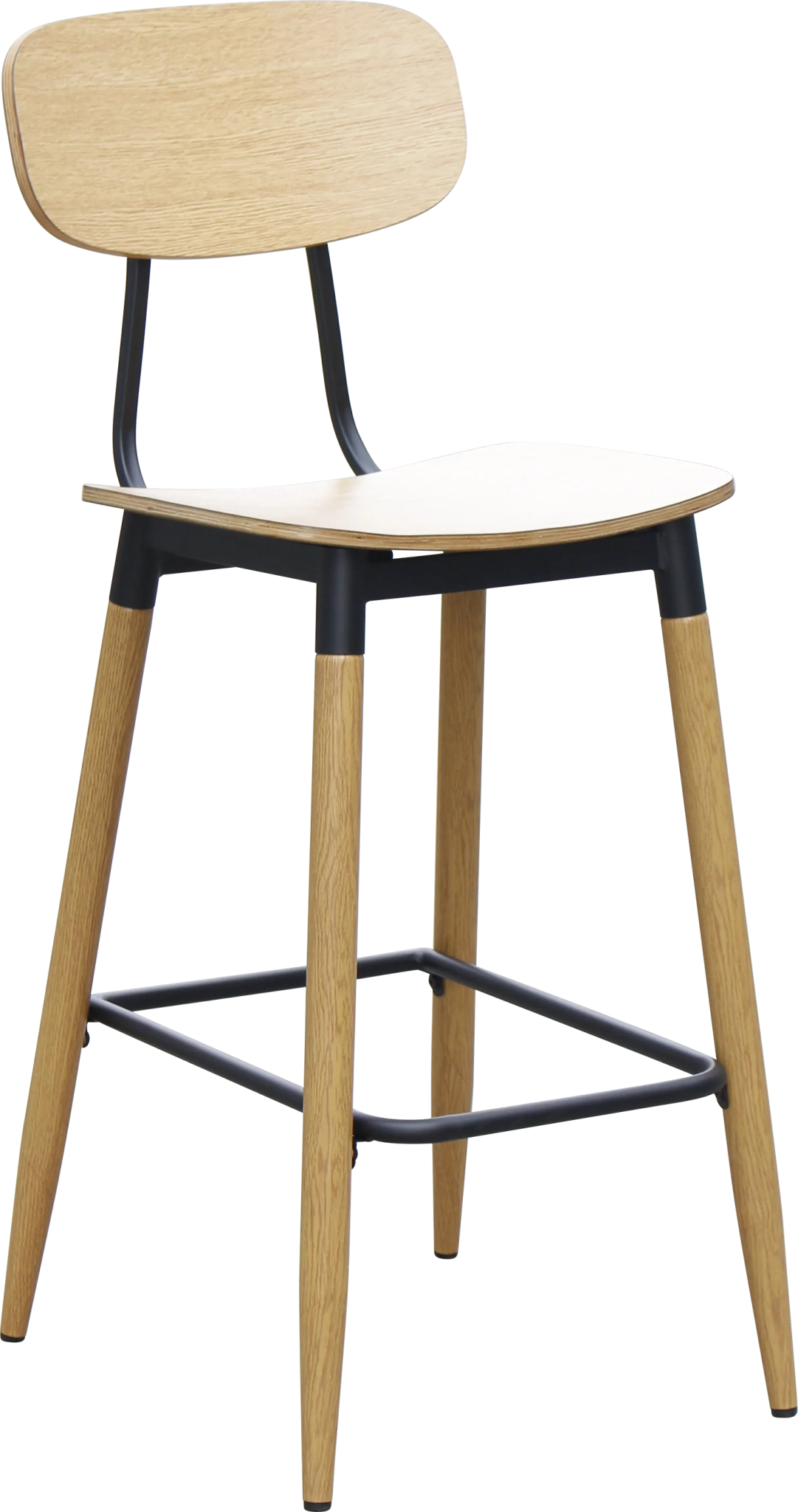 Durafurn Austin Barstool - Ply Seat Natural | Office Furniture Designs