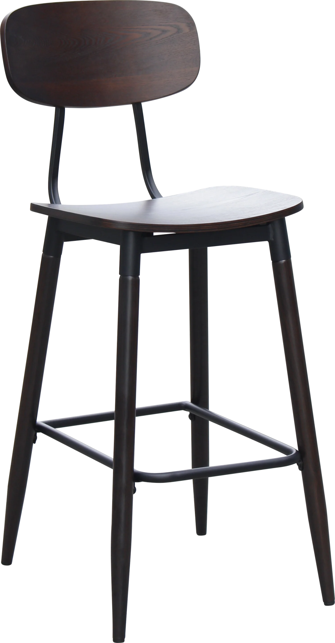 Durafurn Austin Barstool - Ply Seat Wenge | Office Furniture Designs