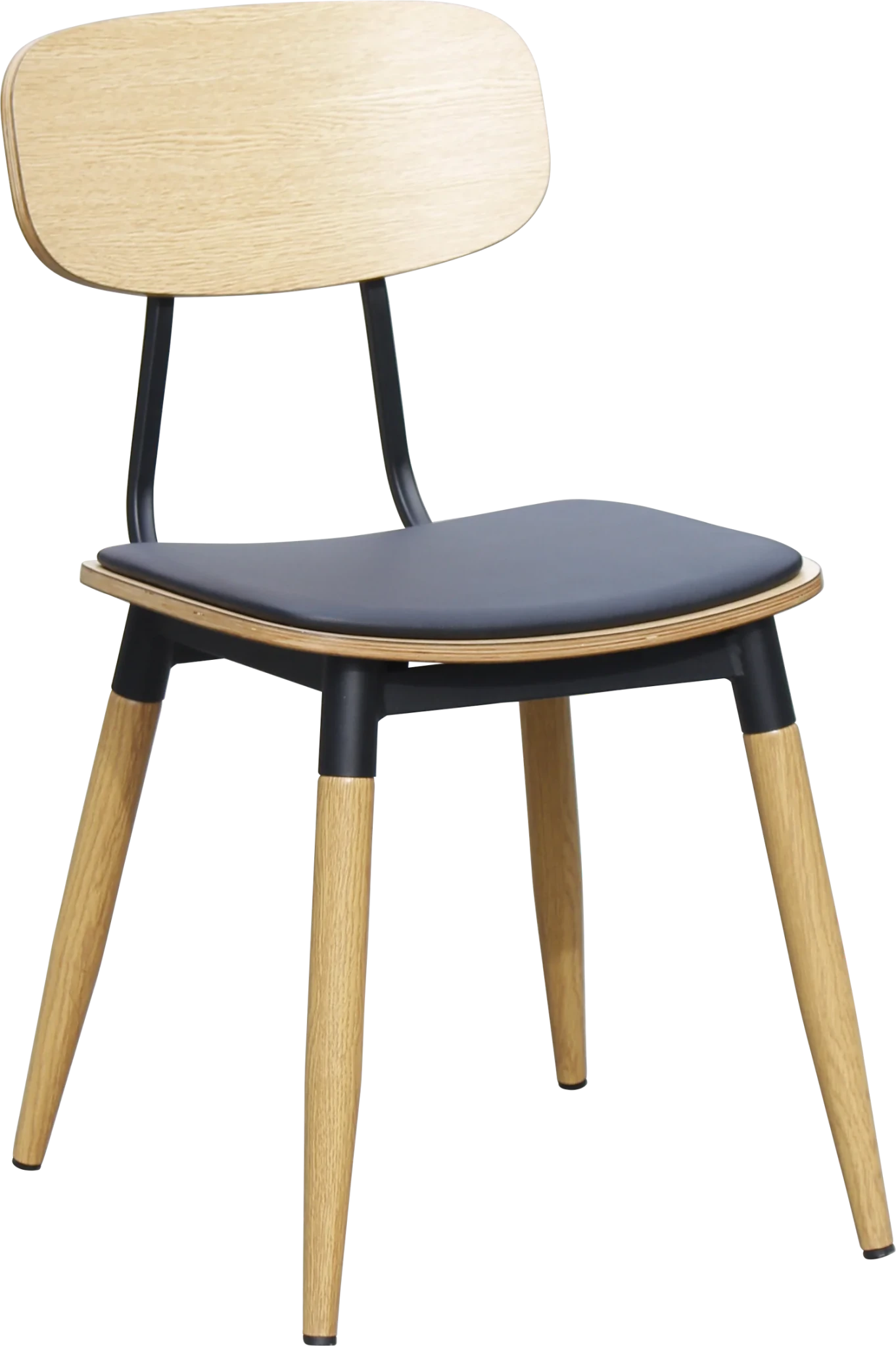 Durafurn Austin Chair - Vinyl Seat Natural | Office Furniture Designs