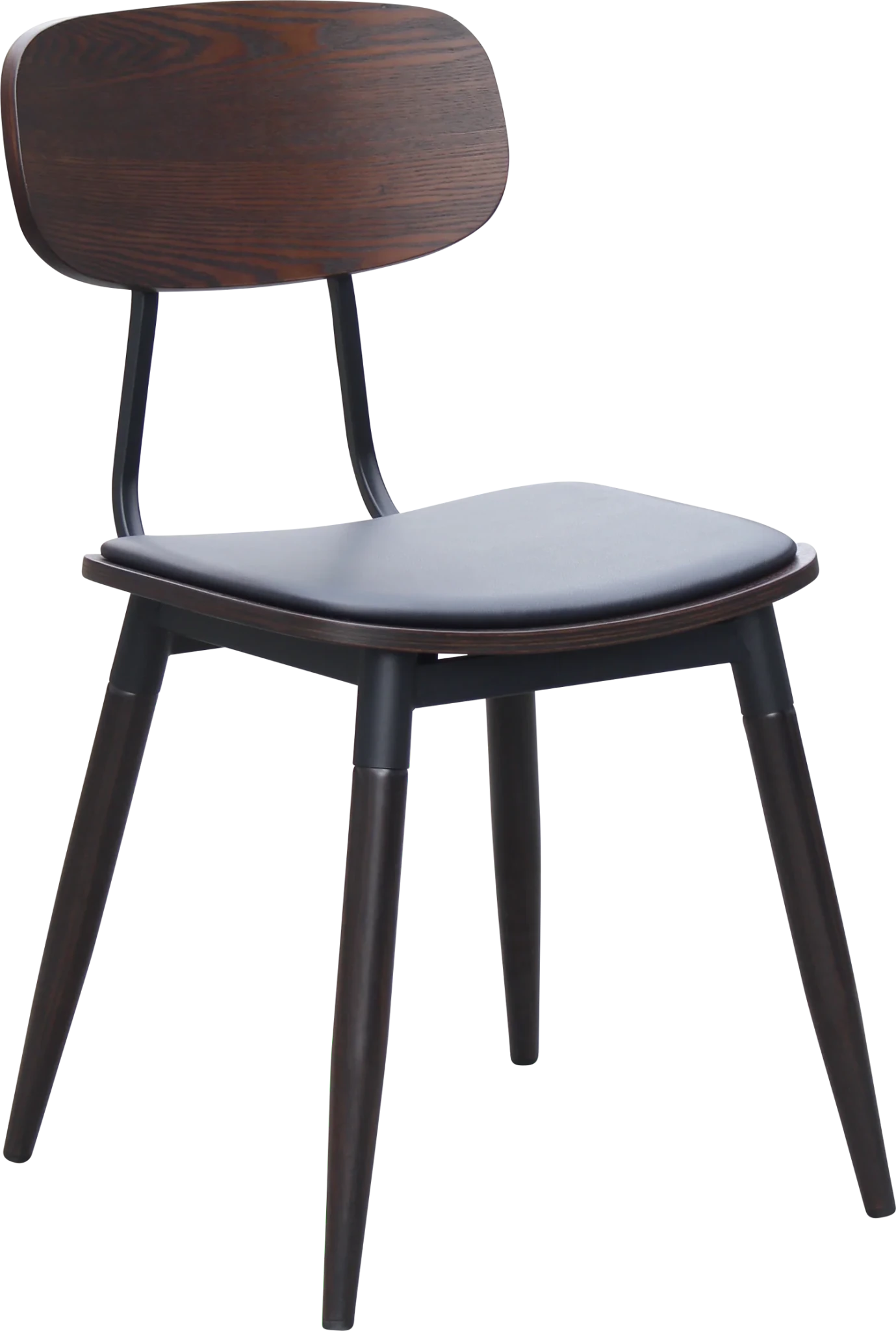 Durafurn Austin Chair - Vinyl Seat Wenge | Office Furniture Designs
