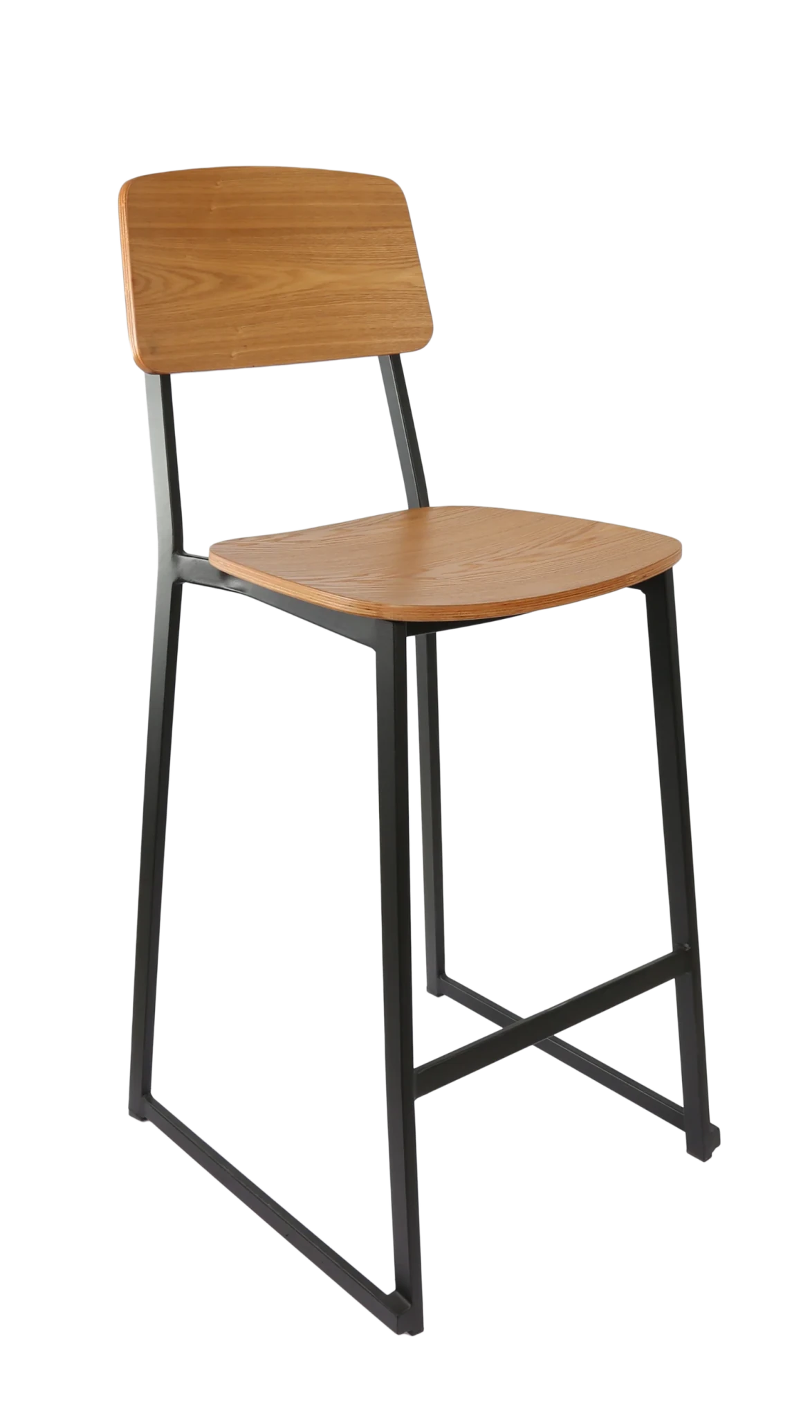 Durafurn Denver Barstool - Ply Seat Natural Ply | Office Furniture Designs