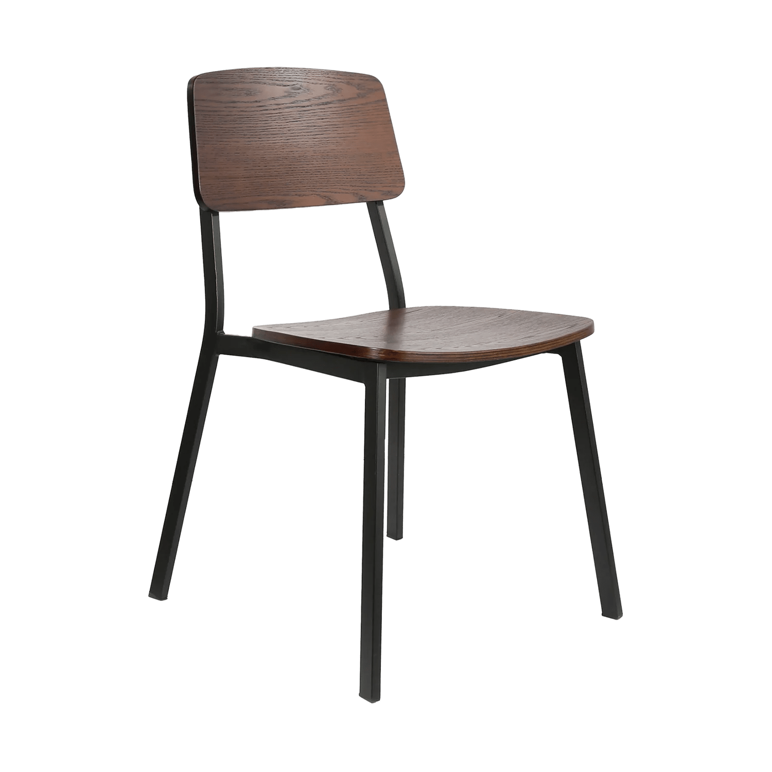 Durafurn Denver Chair - Ply Seat Dark natural ply | Office Furniture Designs