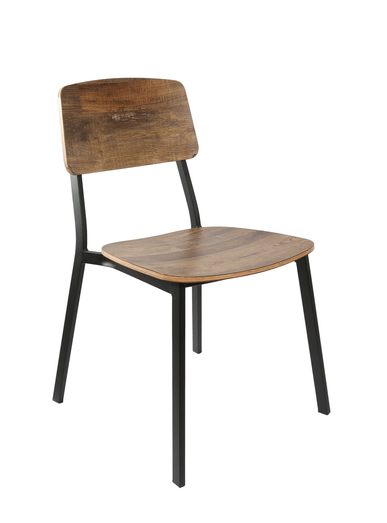 Durafurn Denver Chair - Ply Seat Rustic wood ply | Office Furniture Designs