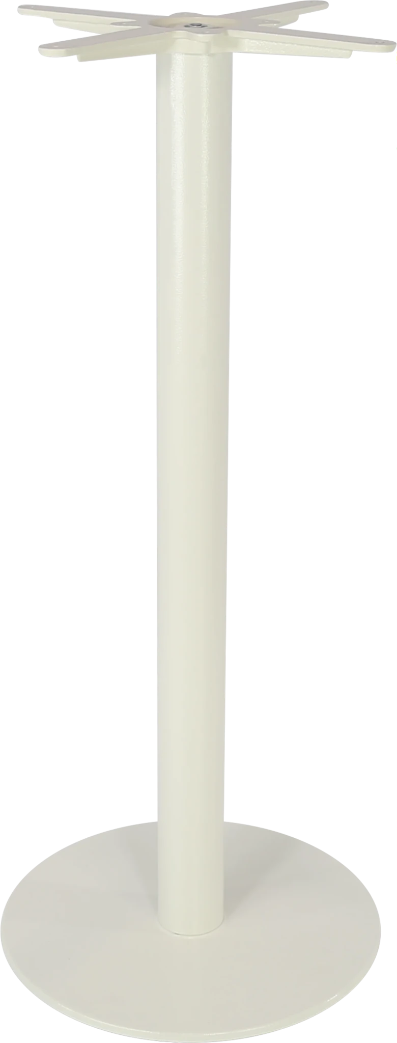 Durafurn Disco Bar Base 450mm White | Office Furniture Designs