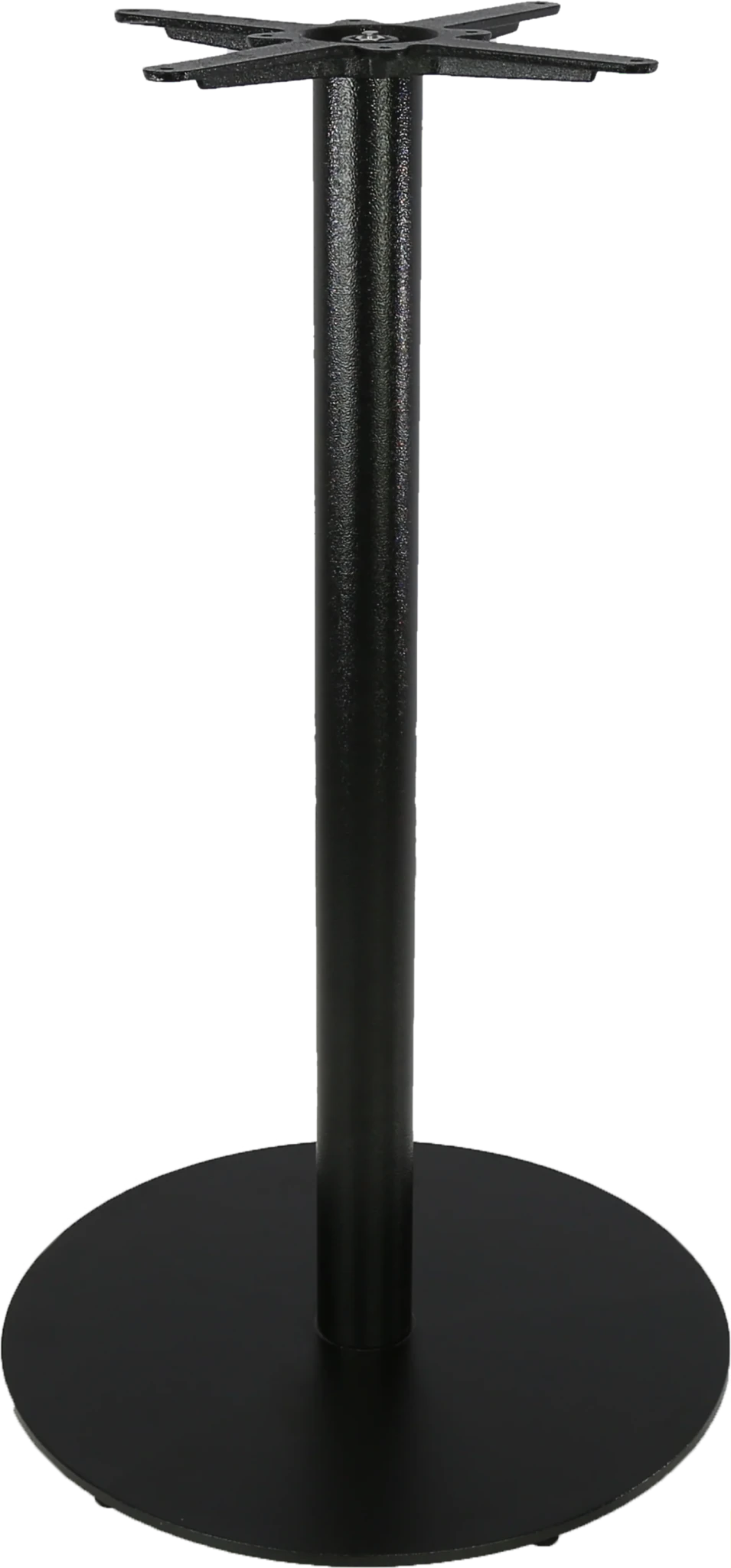 Durafurn Disco Bar Base 600mm Black | Office Furniture Designs