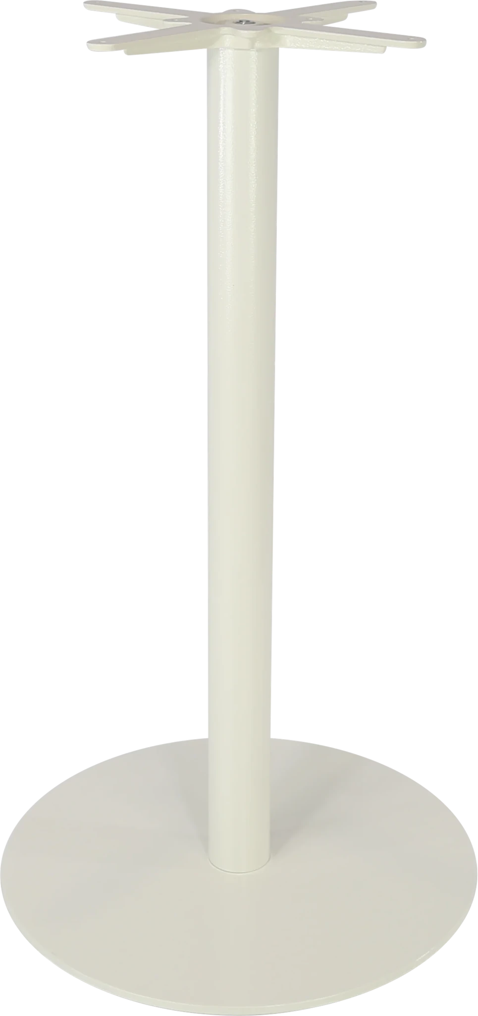 Durafurn Disco Bar Base 600mm White | Office Furniture Designs