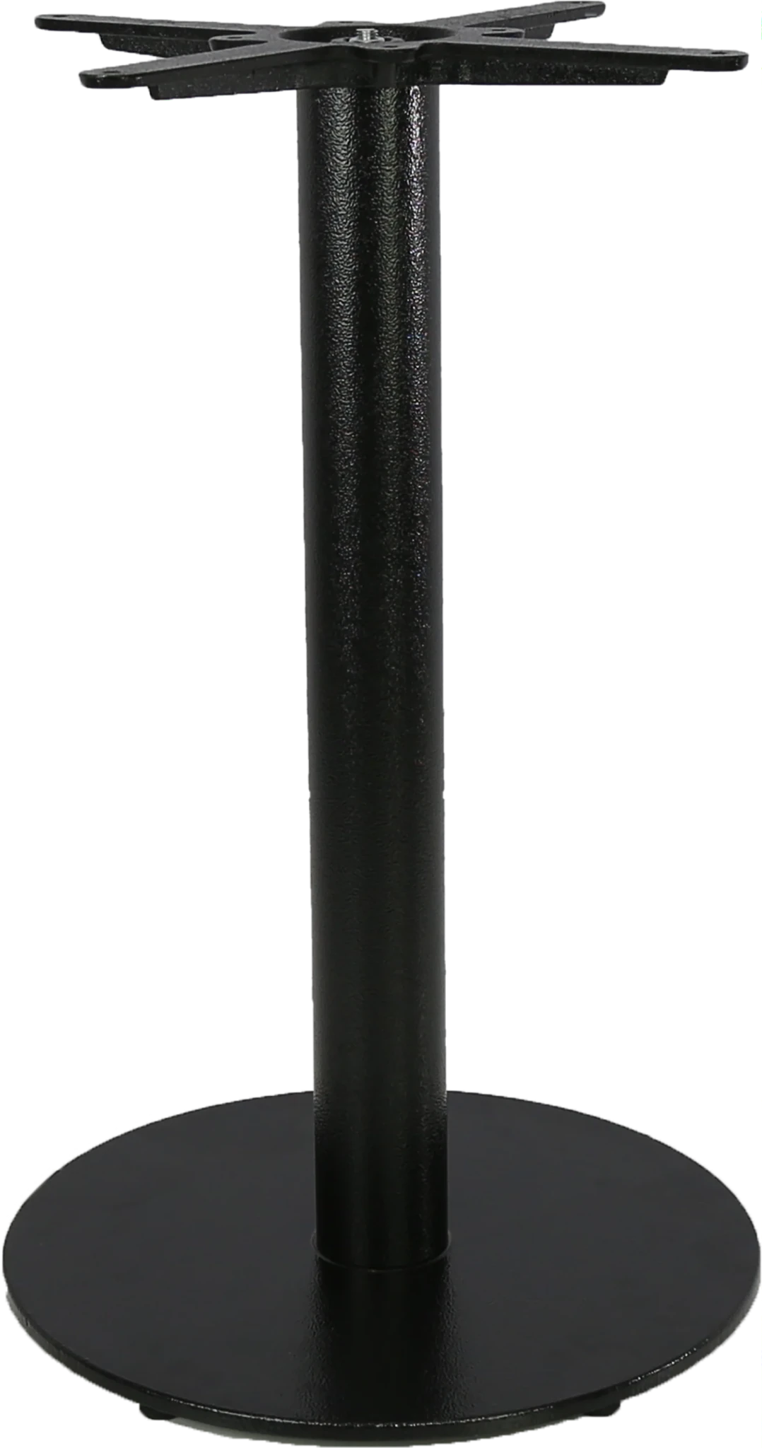 Durafurn Disco Table Base Black 450mm | Office Furniture Designs
