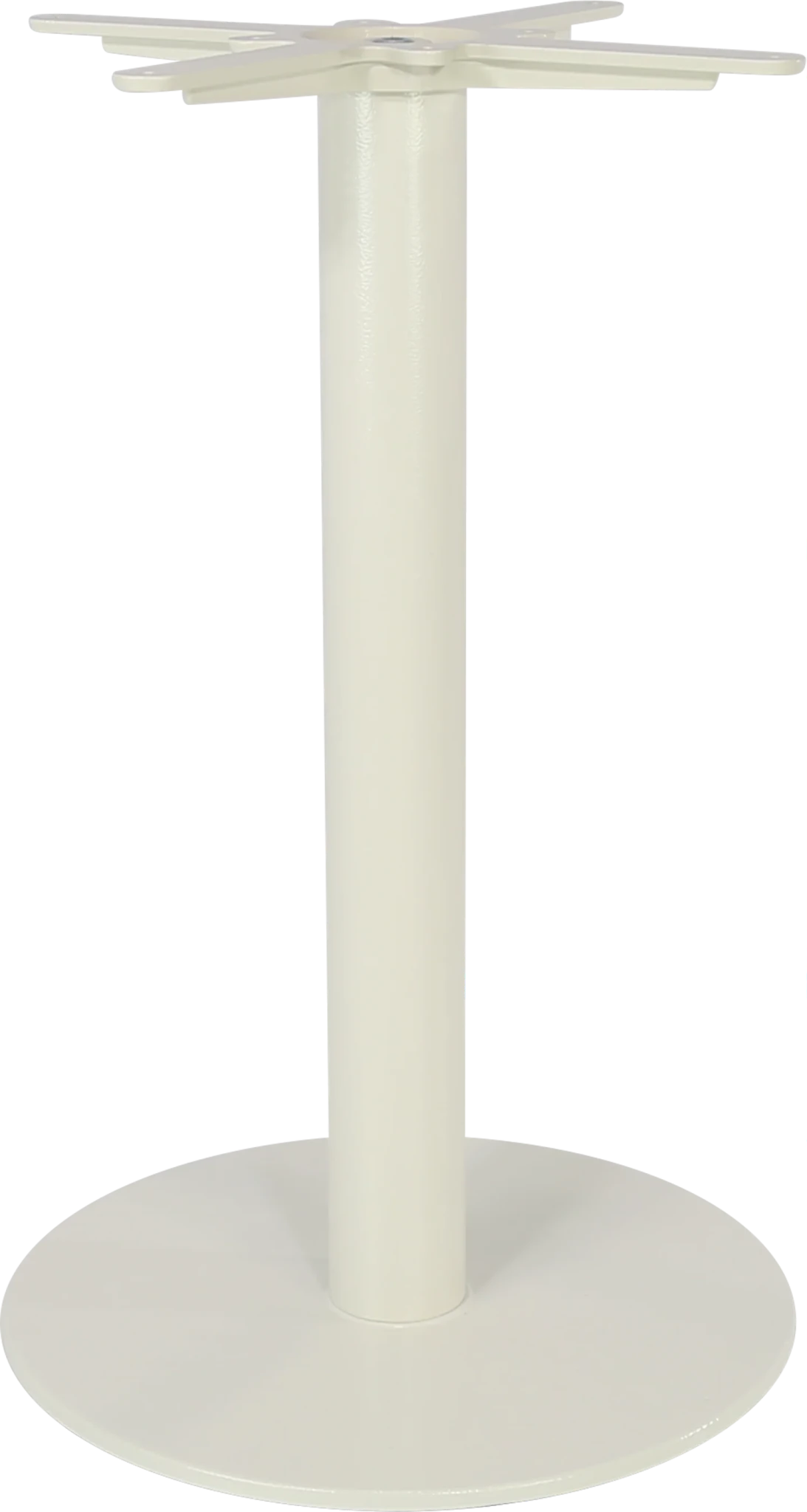 Durafurn Disco Table Base White 450mm | Office Furniture Designs