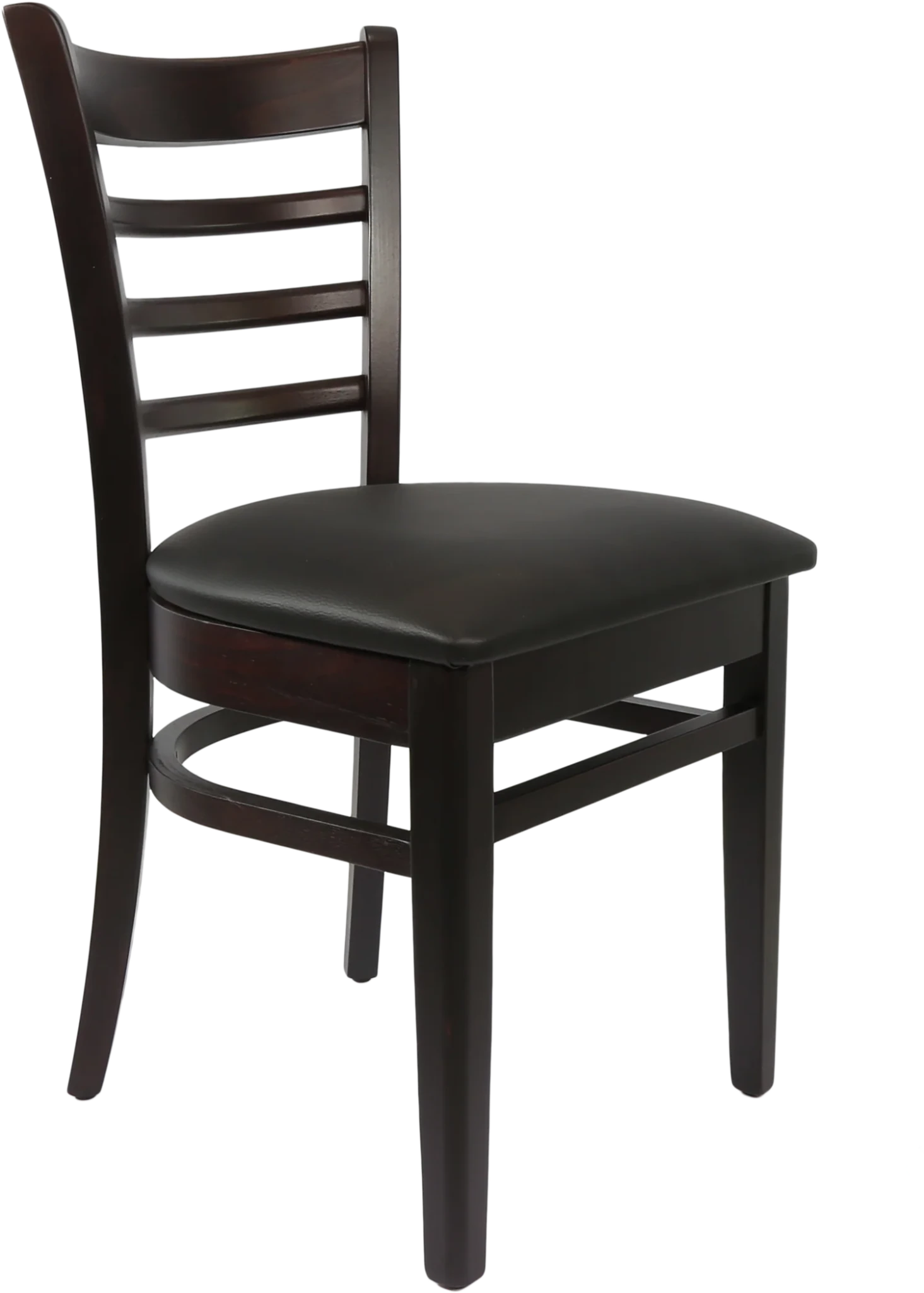 Durafurn Florence Chair Black Vinyl Chocolate | Office Furniture Designs