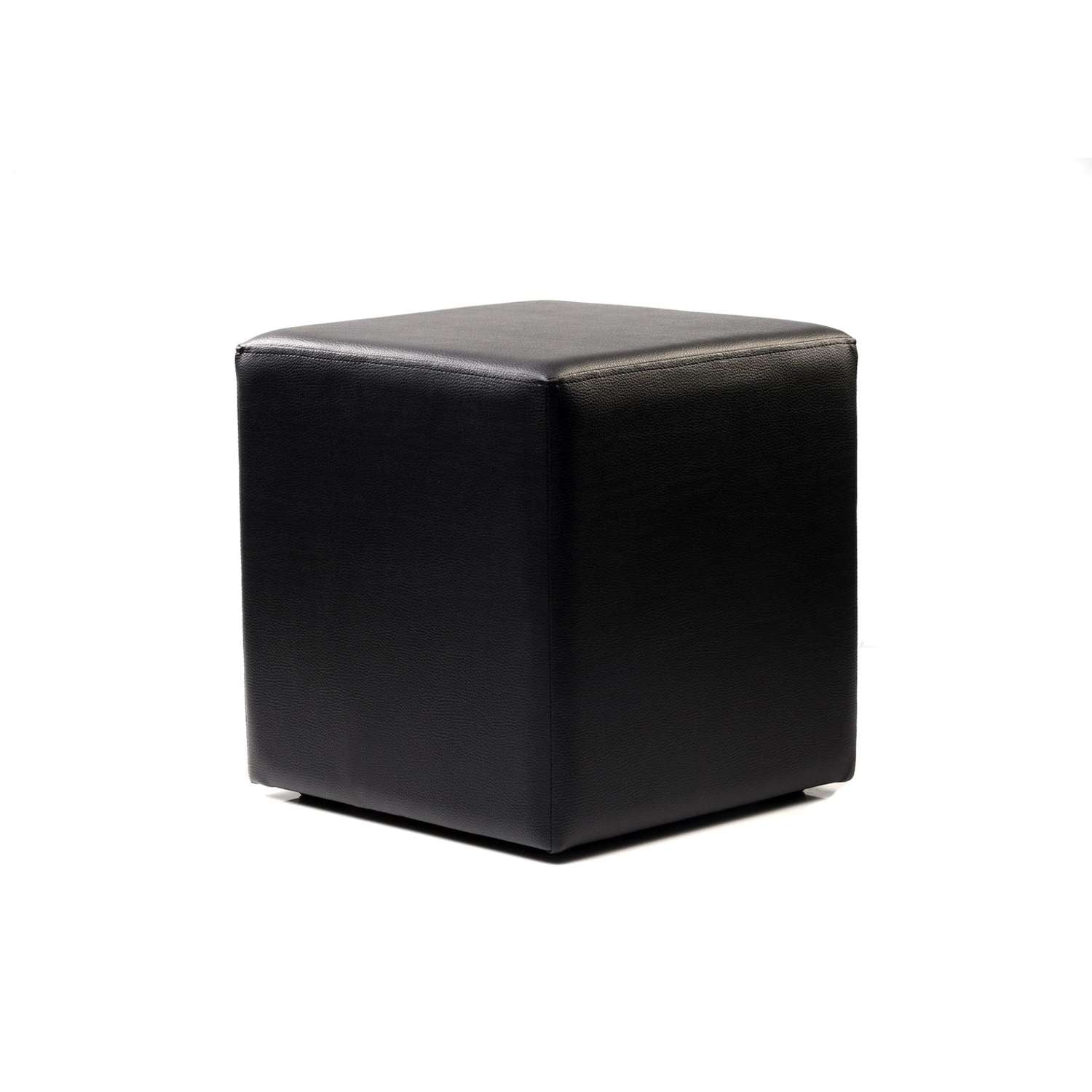Durafurn Ottoman Cube Black | Office Furniture Designs