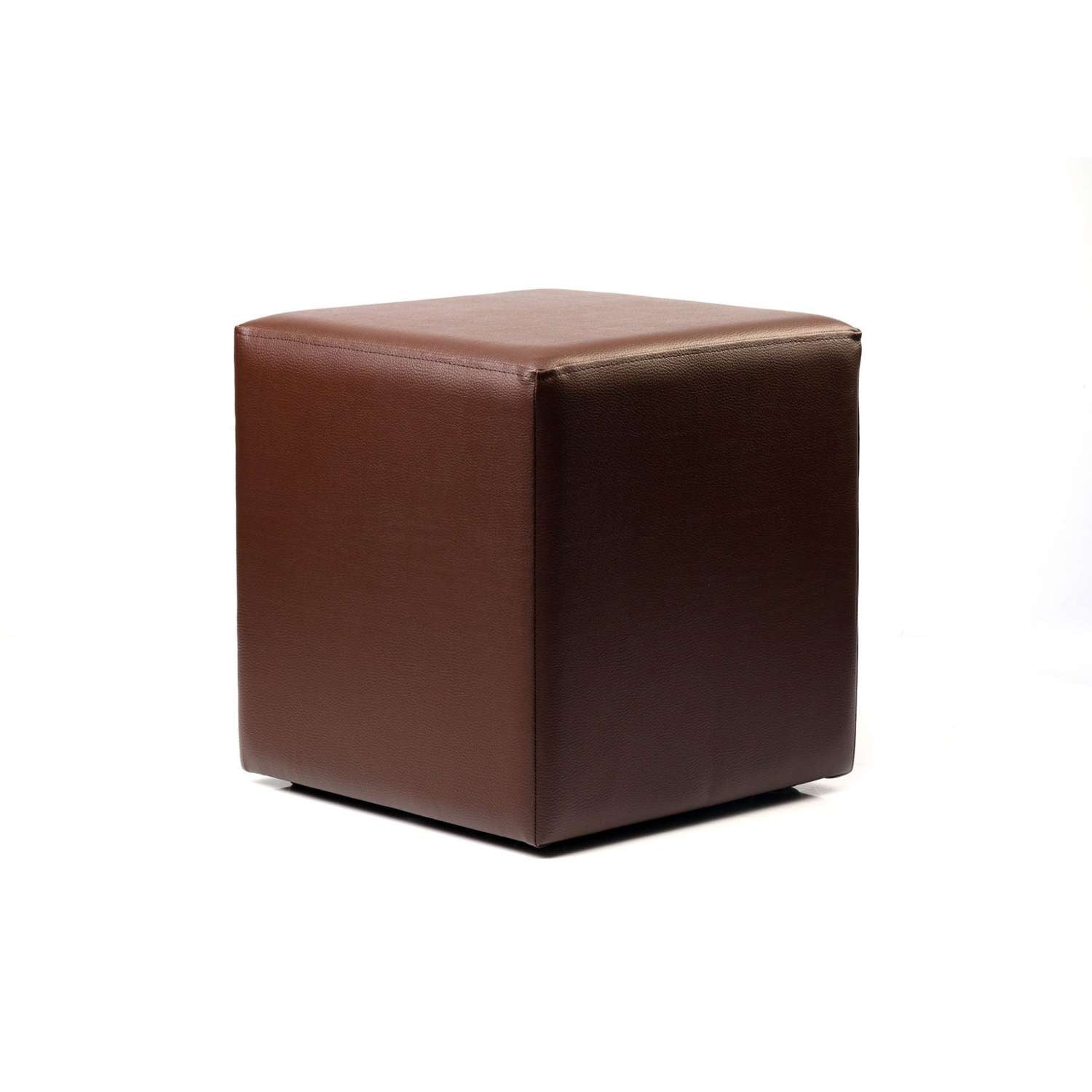 Durafurn Ottoman Cube Chocolate | Office Furniture Designs
